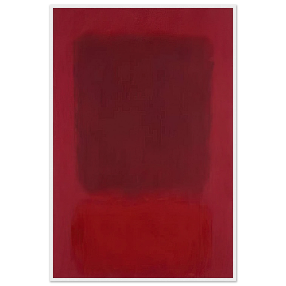 Red and Brown - 1957 Framed Poster | Mark Rothko Framed Prints Wall Art | Rothko Prints