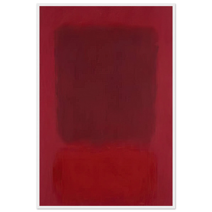 Red and Brown - 1957 Framed Poster | Mark Rothko Framed Prints Wall Art | Rothko Prints