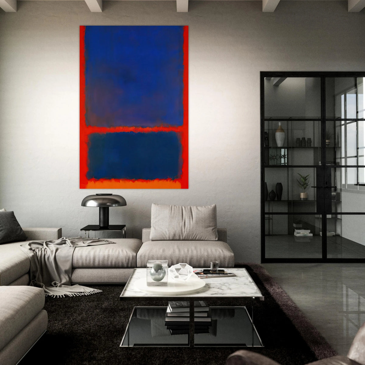 Blue, Orange, Red - 1961 Poster | Mark Rothko Poster | Rothko Prints