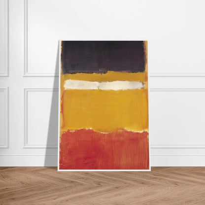 Number 24 Untitled - 1951 Framed Poster | Mark Rothko Framed Prints Wall Art | Rothko Prints