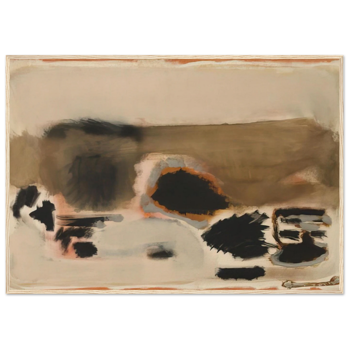 No.5No.24 - 1948 Framed Poster | Mark Rothko Framed Prints Wall Art | Rothko Prints