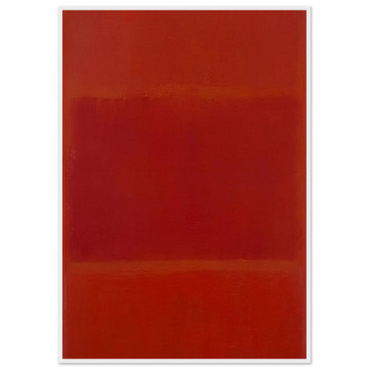 Red and Orange - 1955 Framed Poster | Mark Rothko Framed Prints Wall Art | Rothko Prints