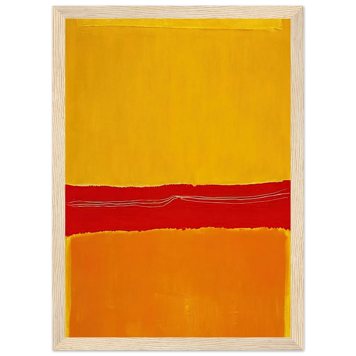 No.5No.22 - 1950 Framed Poster | Mark Rothko Framed Prints Wall Art | Rothko Prints