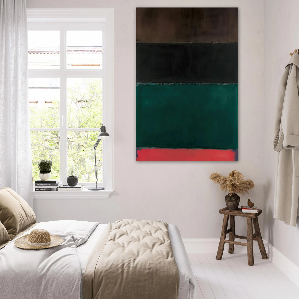 Untitled Red-Brown, Black, Green, Red - 1962 Poster | Mark Rothko Poster | Rothko Prints
