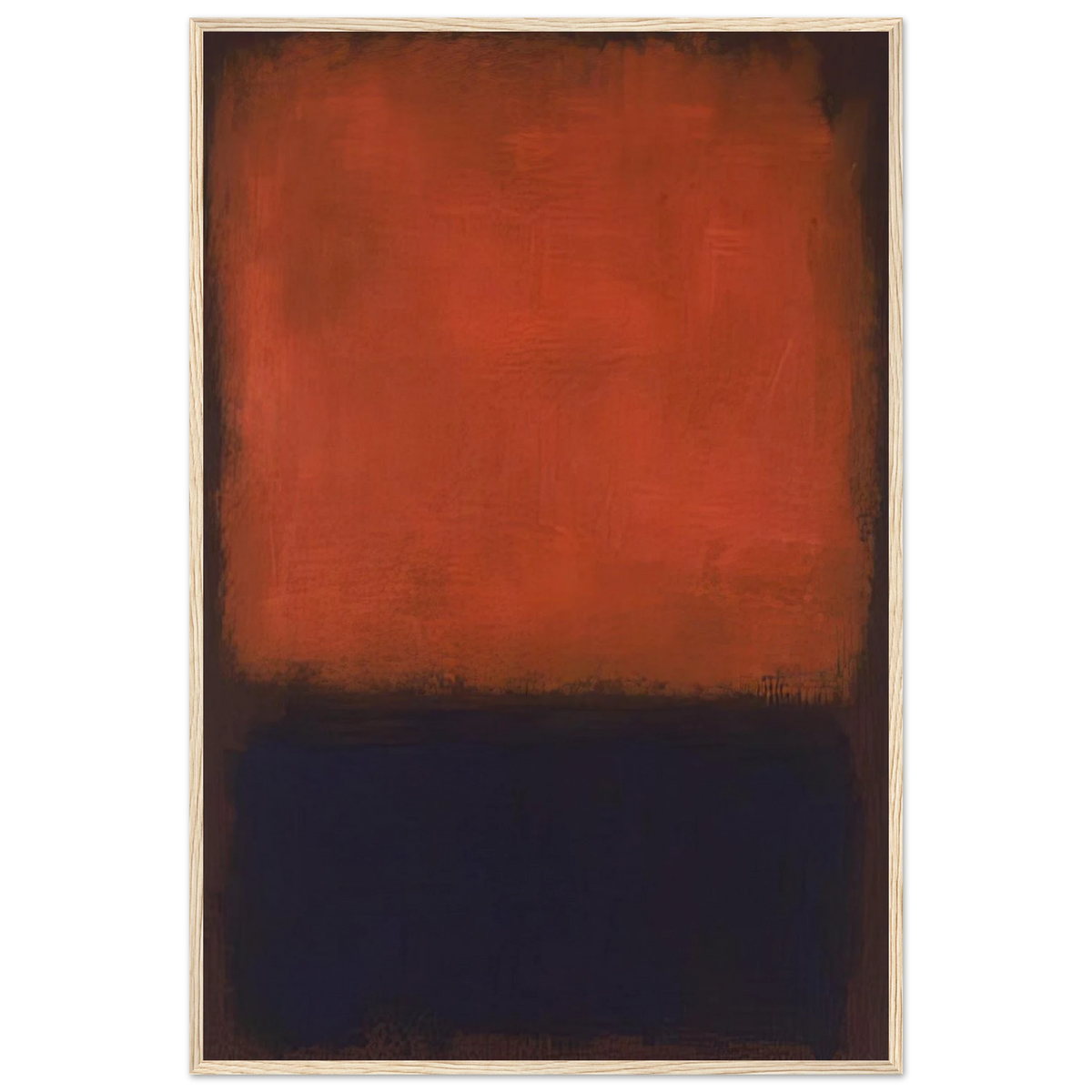 No. 14 - 1960 Framed Poster | Mark Rothko Framed Prints Wall Art | Rothko Prints