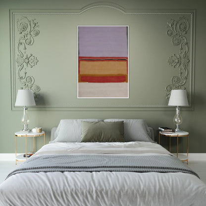 Orange over Violet - 1968 Framed Poster | Mark Rothko Framed Prints Wall Art | Rothko Prints