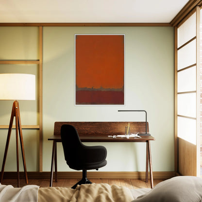 Ochre and Red on Red - 1962 Framed Poster | Mark Rothko Framed Prints Wall Art | Rothko Prints