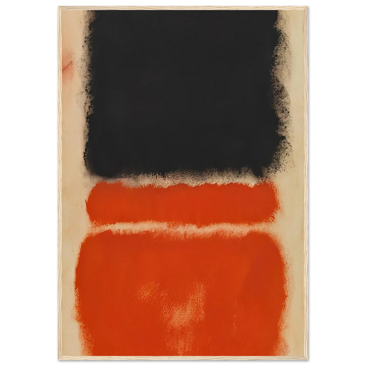 Red - 1968 Framed Poster | Mark Rothko Framed Prints Wall Art | Rothko Prints