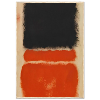 Red - 1968 Framed Poster | Mark Rothko Framed Prints Wall Art | Rothko Prints