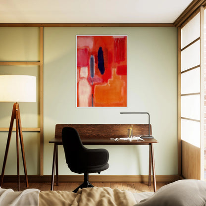 No. 9 - 1948 Framed Poster | Mark Rothko Framed Prints Wall Art | Rothko Prints