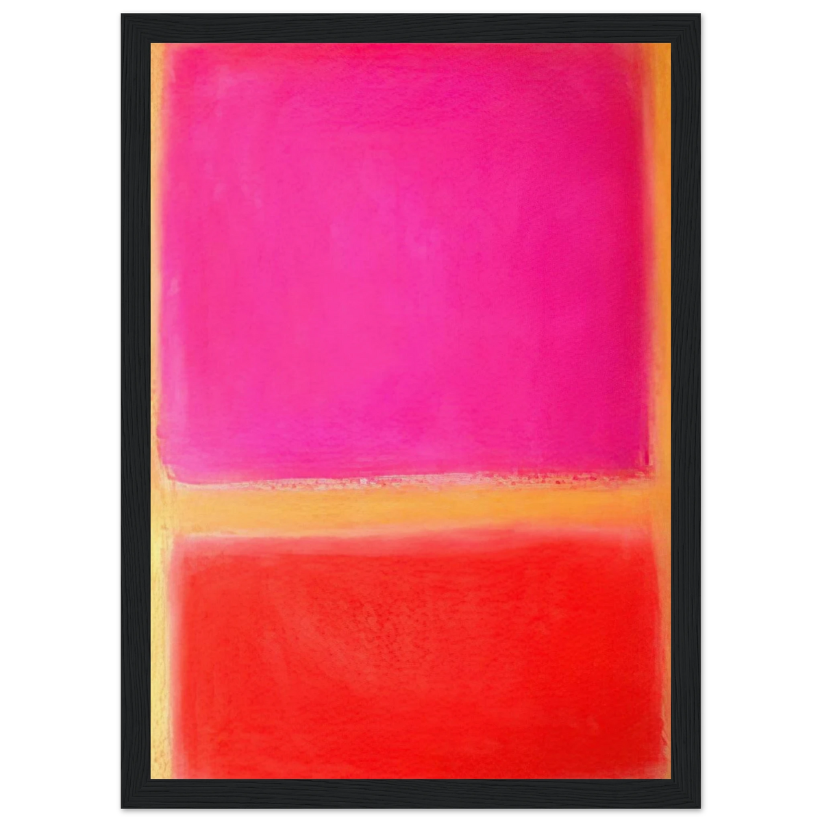 Untitled - Color Field Painting Framed Poster | Mark Rothko Framed Prints Wall Art | Rothko Prints