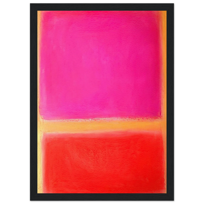 Untitled - Color Field Painting Framed Poster | Mark Rothko Framed Prints Wall Art | Rothko Prints