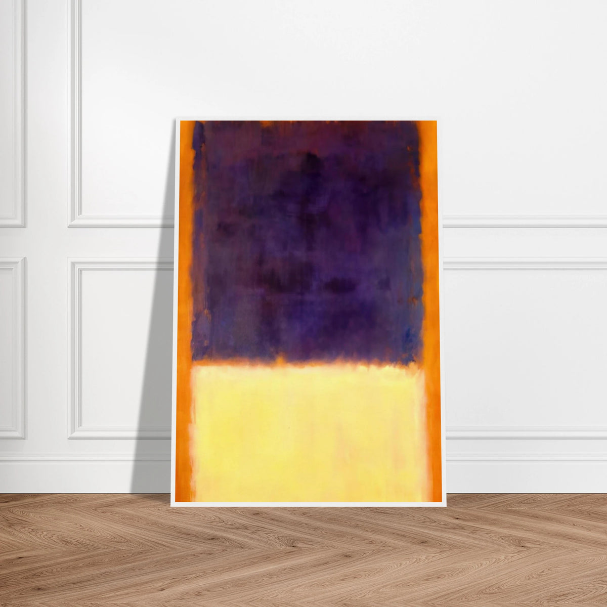 Red, Orange, Tan and Purple - 1954 Framed Poster | Mark Rothko Framed Prints Wall Art | Rothko Prints