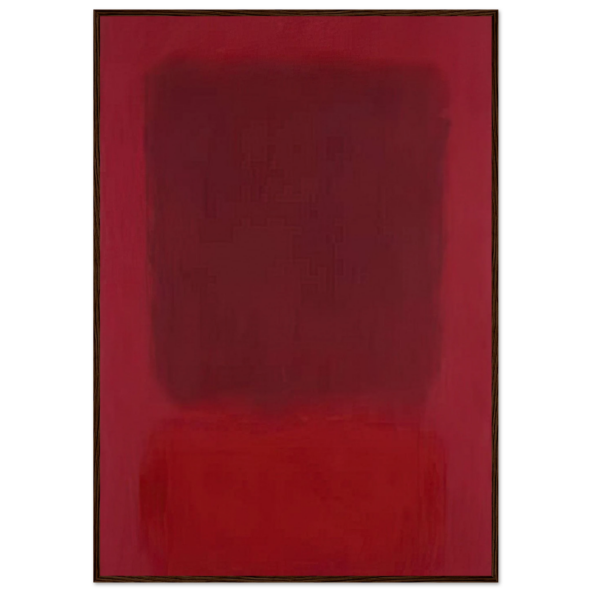 Red and Brown - 1957 Framed Poster | Mark Rothko Framed Prints Wall Art | Rothko Prints
