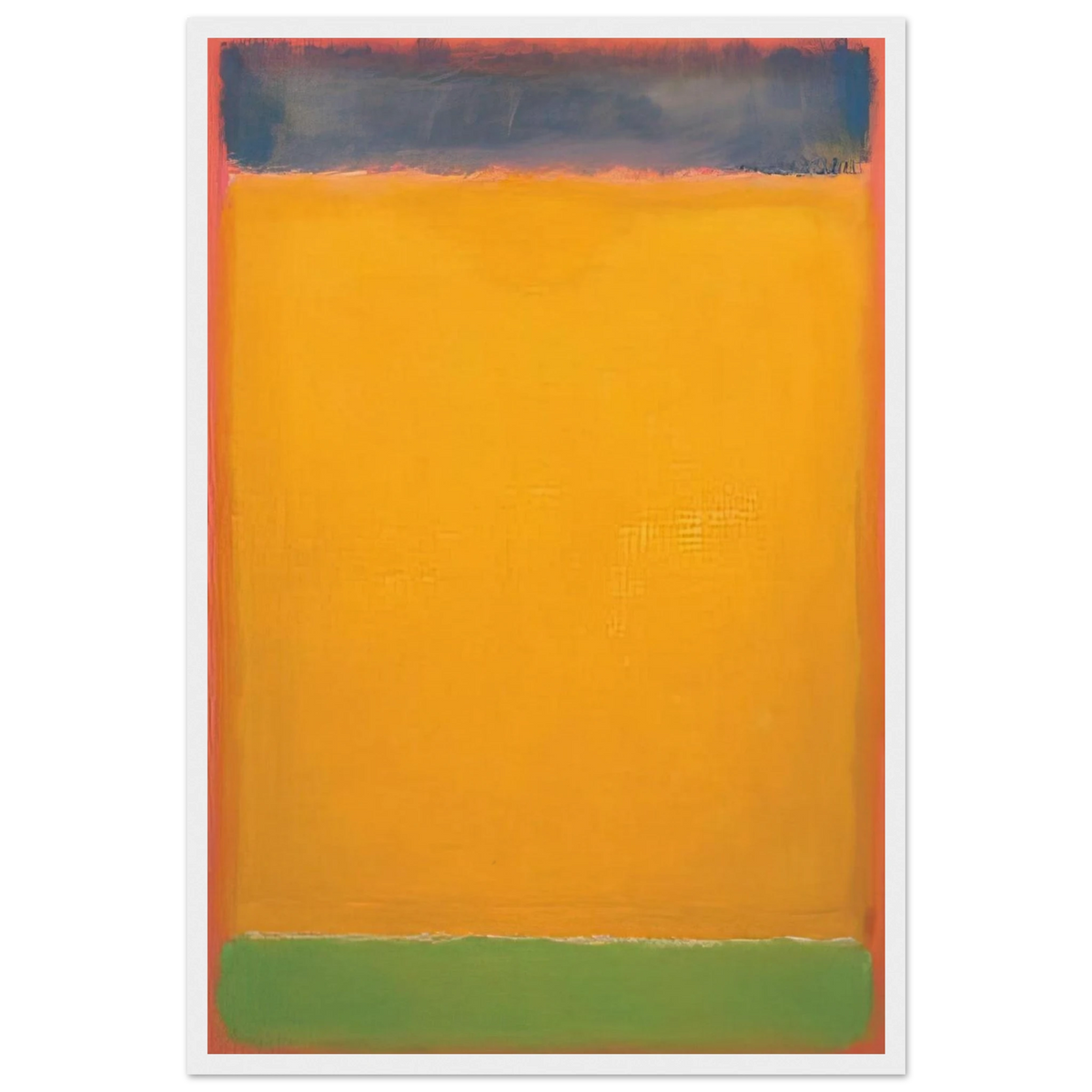 United Blue, Yellow, Green on Red - 1954 Framed Poster | Mark Rothko Framed Prints Wall Art | Rothko Prints