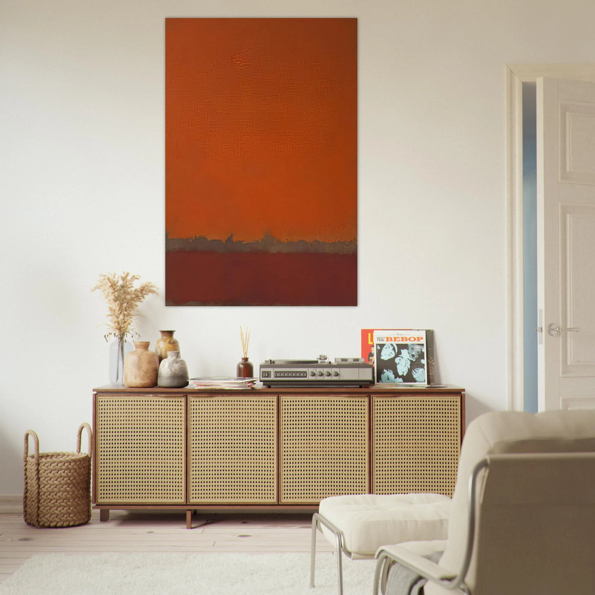 Ochre and Red on Red - 1962 Poster | Mark Rothko Poster | Rothko Prints