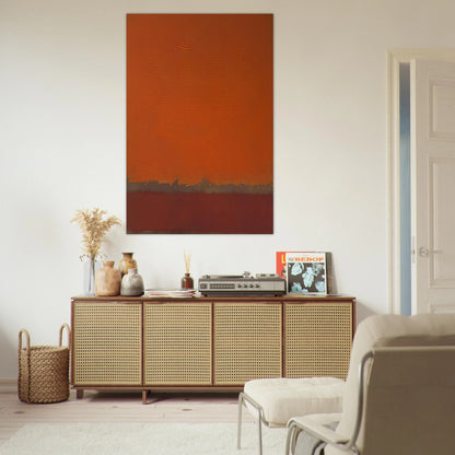 Ochre and Red on Red - 1962 Poster | Mark Rothko Poster | Rothko Prints