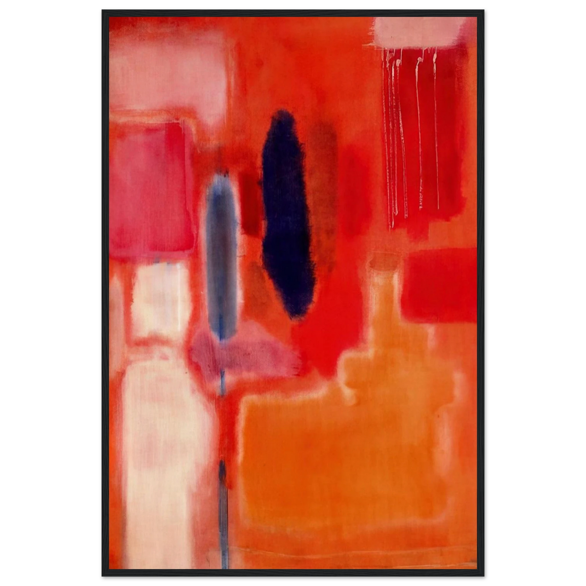 No. 9 - 1948 Framed Poster | Mark Rothko Framed Prints Wall Art | Rothko Prints