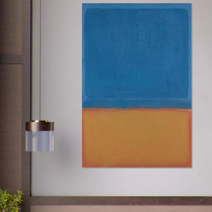 Untitled Red, Blue, Orange - 1955 Poster | Mark Rothko Poster | Rothko Prints