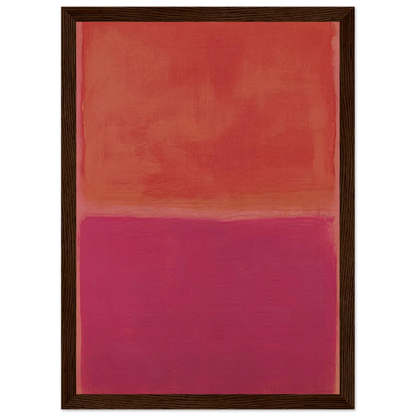 No. 3 - 1967 Framed Poster | Mark Rothko Framed Prints Wall Art | Rothko Prints