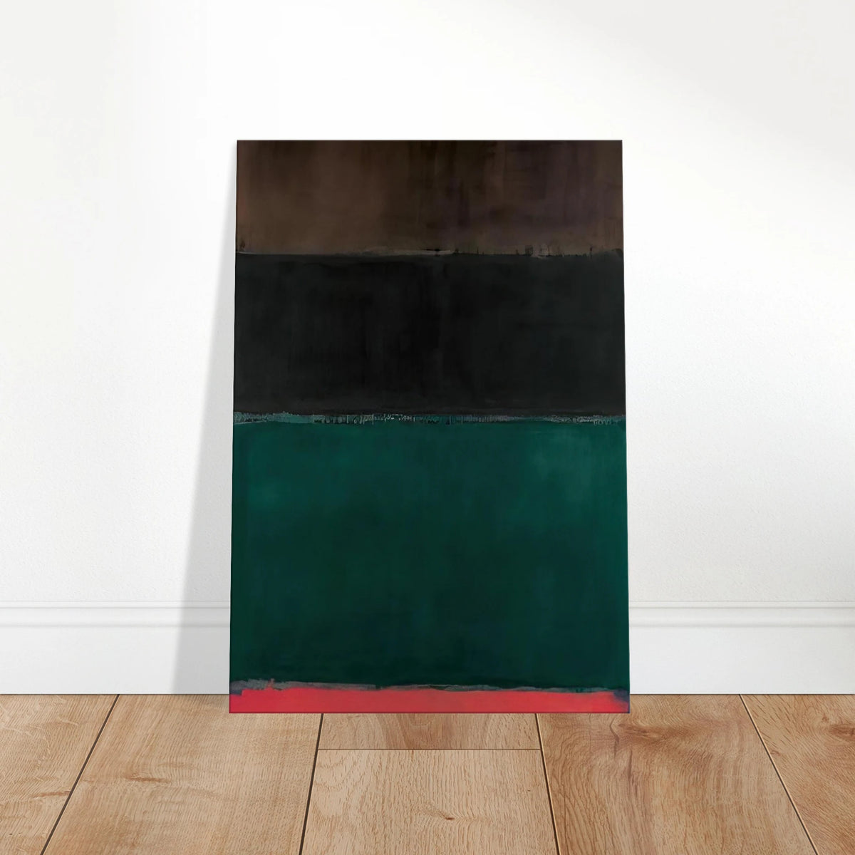 Untitled Red-Brown, Black, Green, Red - 1962 Canvas | Mark Rothko Canvas | Rothko Prints