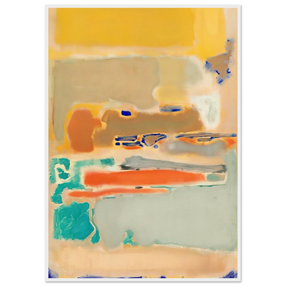 Multiform - 1948 Framed Poster | Mark Rothko Framed Prints Wall Art | Rothko Prints