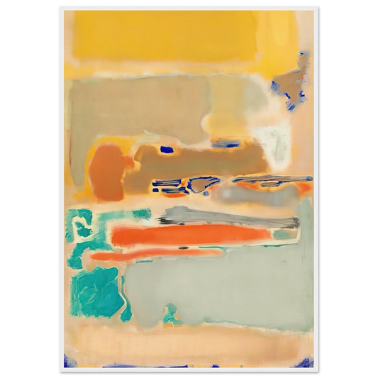 Multiform - 1948 Framed Poster | Mark Rothko Framed Prints Wall Art | Rothko Prints