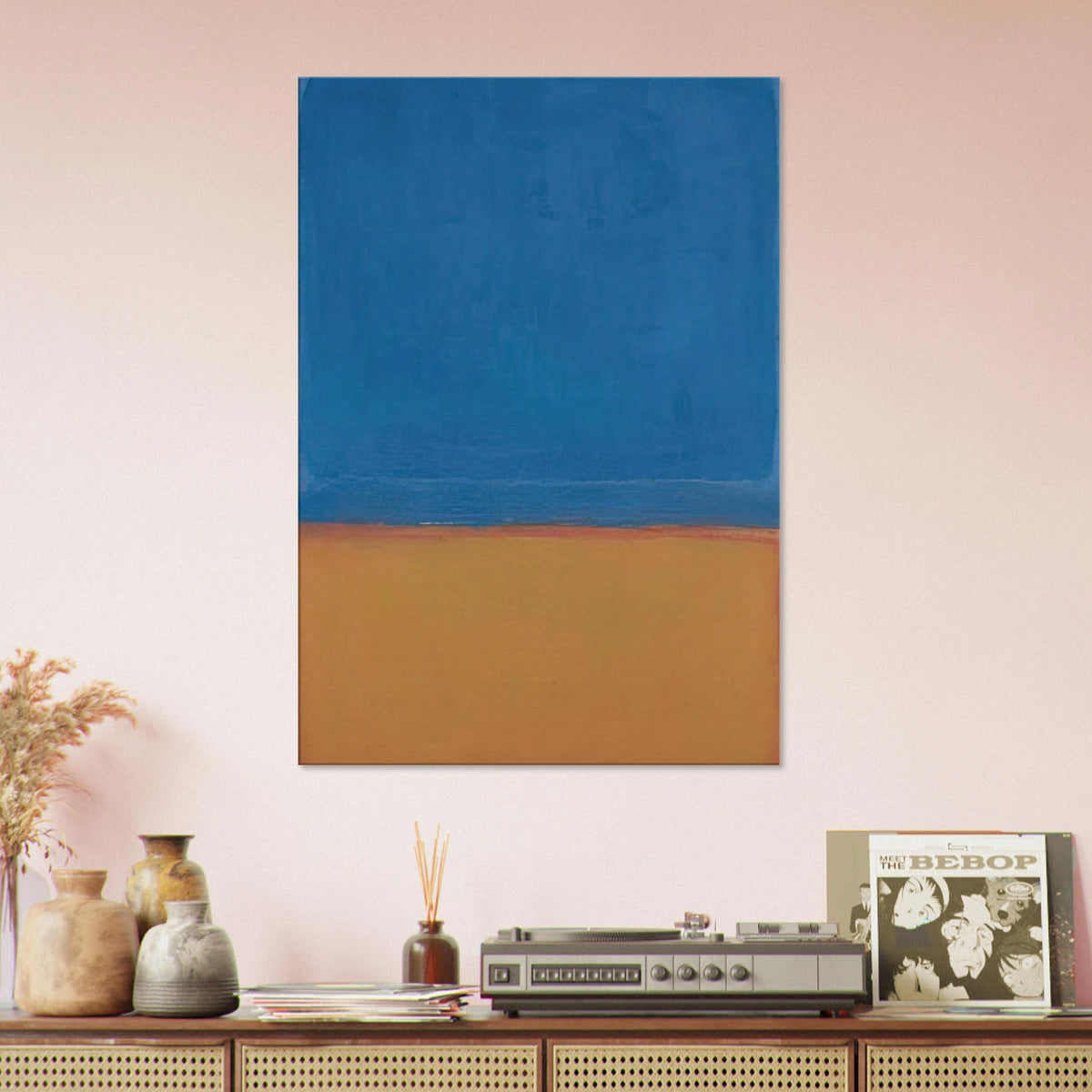 Untitled Red, Blue, Orange - 1955 Canvas | Mark Rothko Canvas | Rothko Prints