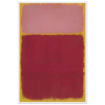 Untitled No. 17 - 1961 Framed Poster | Mark Rothko Framed Prints Wall Art | Rothko Prints