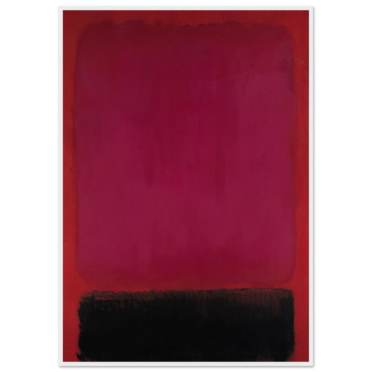 Untitled - 1967 Framed Poster | Mark Rothko Framed Prints Wall Art | Rothko Prints