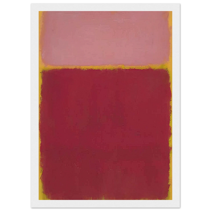 Untitled No. 17 - 1961 Framed Poster | Mark Rothko Framed Prints Wall Art | Rothko Prints