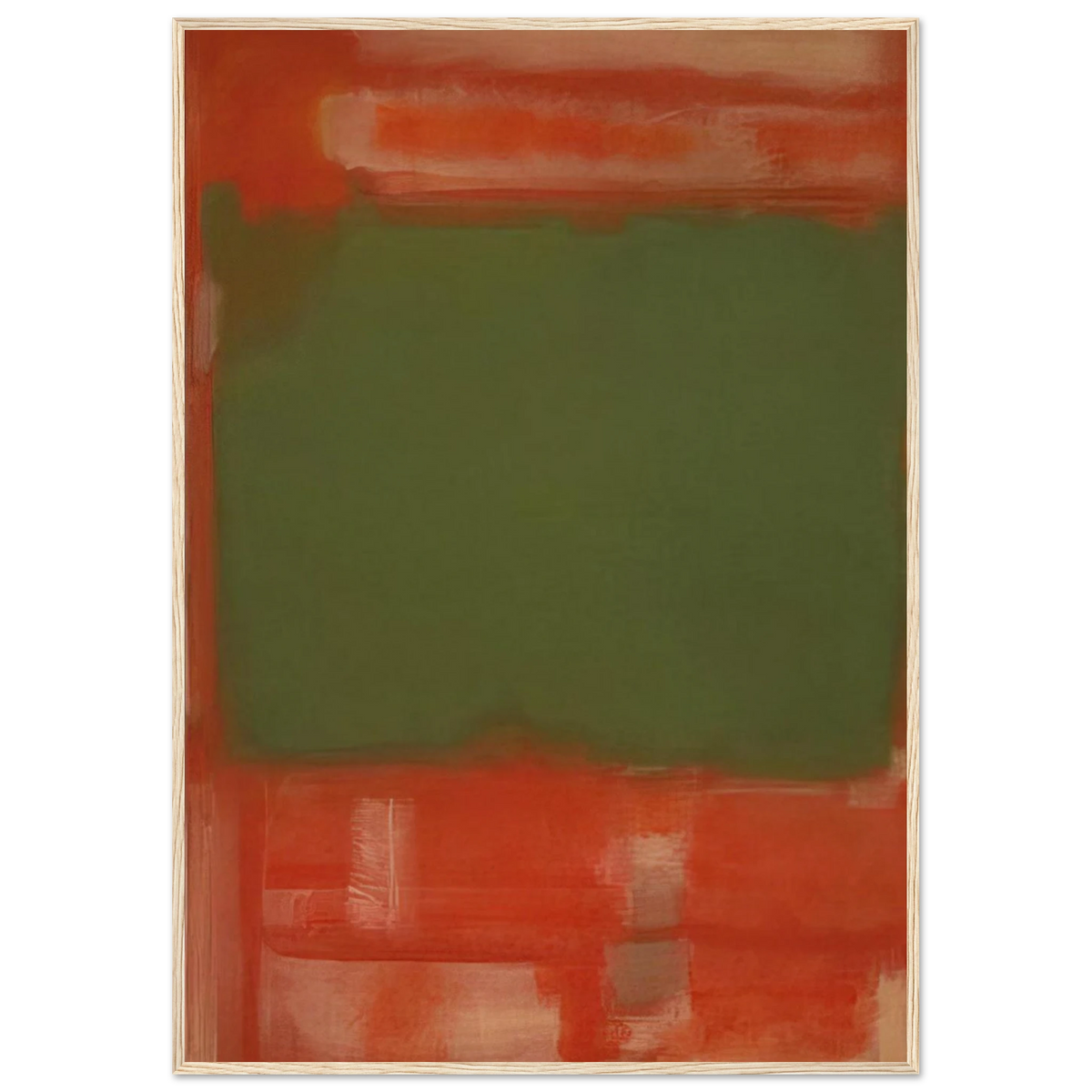 No.24 - 1949 Framed Poster | Mark Rothko Framed Prints Wall Art | Rothko Prints