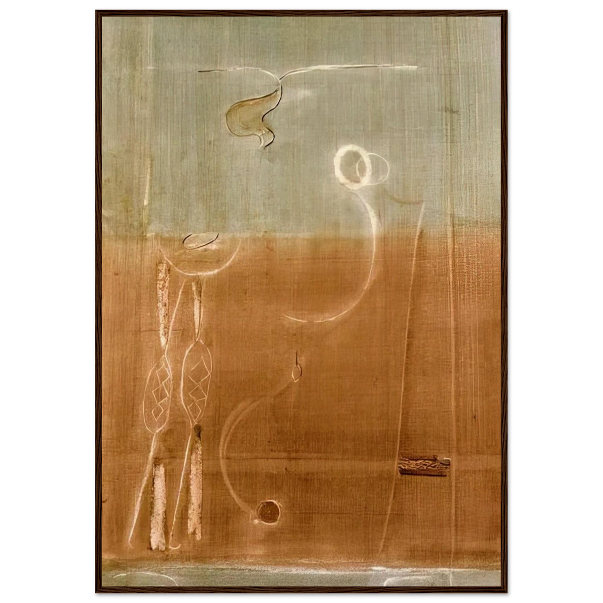 Aubade - 1944 Framed Poster | Mark Rothko Framed Prints Wall Art | Rothko Prints