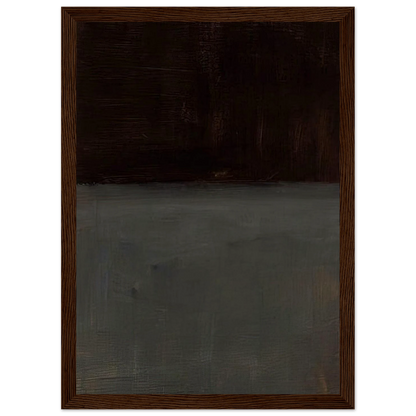 Untitled brown and gray - 1969 Framed Poster | Mark Rothko Framed Prints Wall Art | Rothko Prints