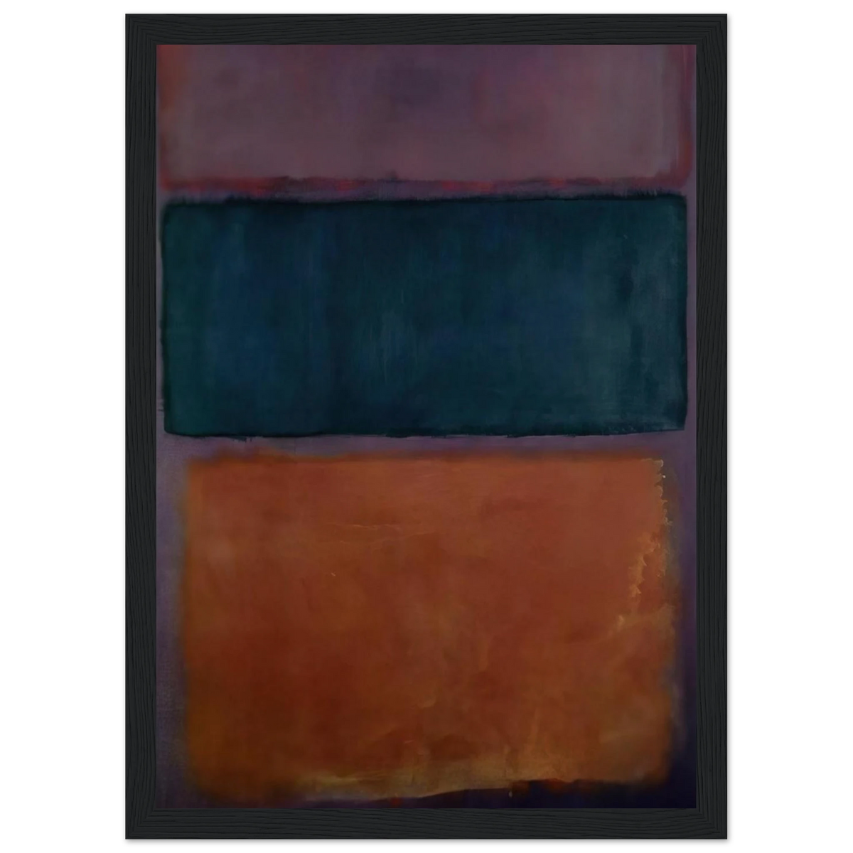 Untitled - 1963 Framed Poster | Mark Rothko Framed Prints Wall Art | Rothko Prints