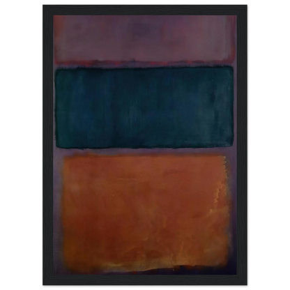 Untitled - 1963 Framed Poster | Mark Rothko Framed Prints Wall Art | Rothko Prints