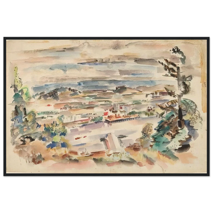 Untitled - 1929 Framed Poster | Mark Rothko Framed Prints Wall Art | Rothko Prints