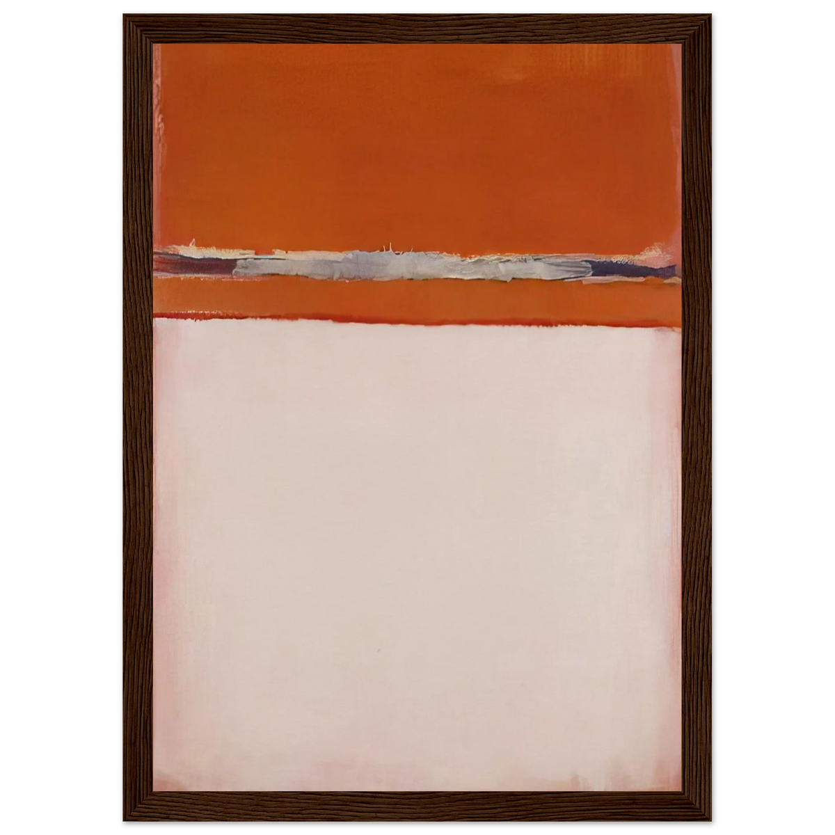 No.18 - 1951 Framed Poster | Mark Rothko Framed Prints Wall Art | Rothko Prints