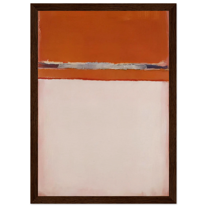 No.18 - 1951 Framed Poster | Mark Rothko Framed Prints Wall Art | Rothko Prints