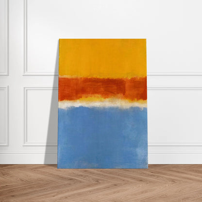 Untitled Yellow, Red and Blue - 1953 Canvas | Mark Rothko Canvas | Rothko Prints