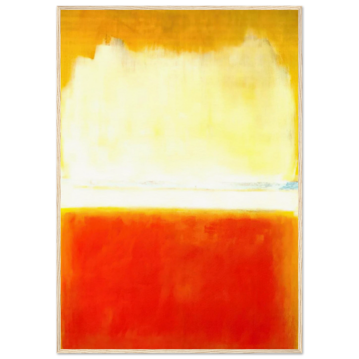 No.8 - 1952 Framed Poster | Mark Rothko Framed Prints Wall Art | Rothko Prints