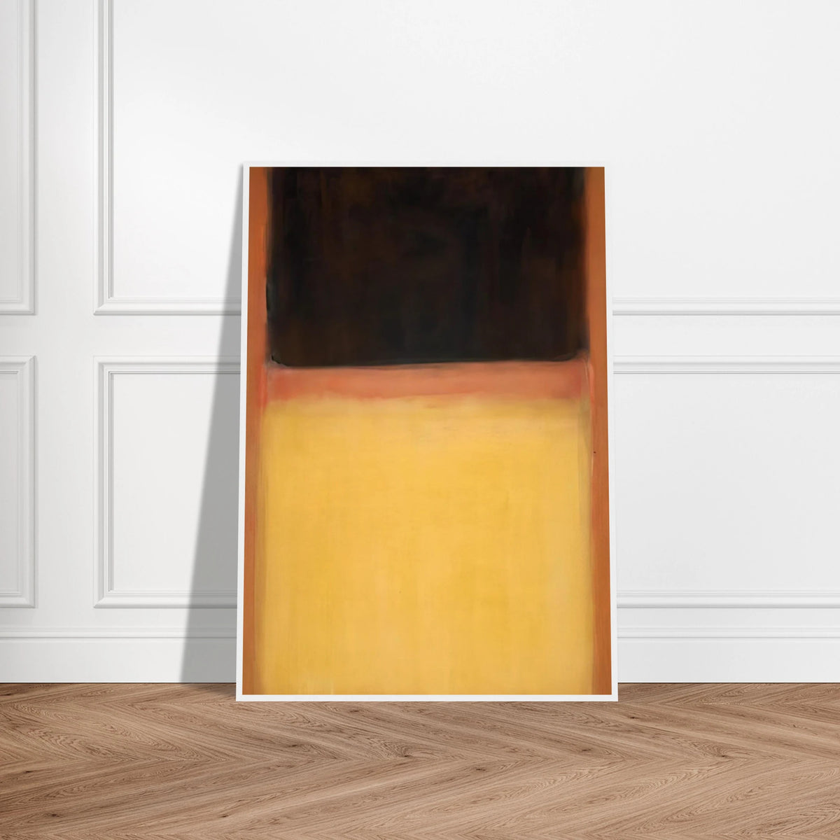 No.9 Dark over Light Earth - 1954 Framed Poster | Mark Rothko Framed Prints Wall Art | Rothko Prints