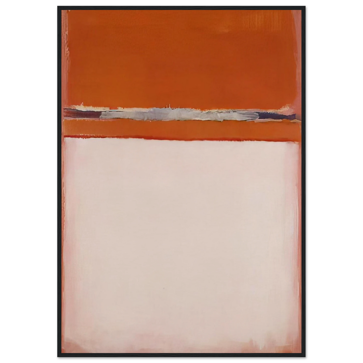 No.18 - 1951 Framed Poster | Mark Rothko Framed Prints Wall Art | Rothko Prints