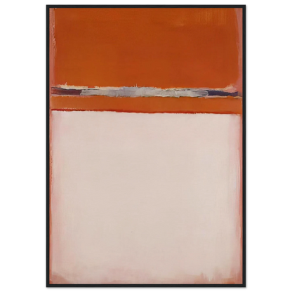 No.18 - 1951 Framed Poster | Mark Rothko Framed Prints Wall Art | Rothko Prints