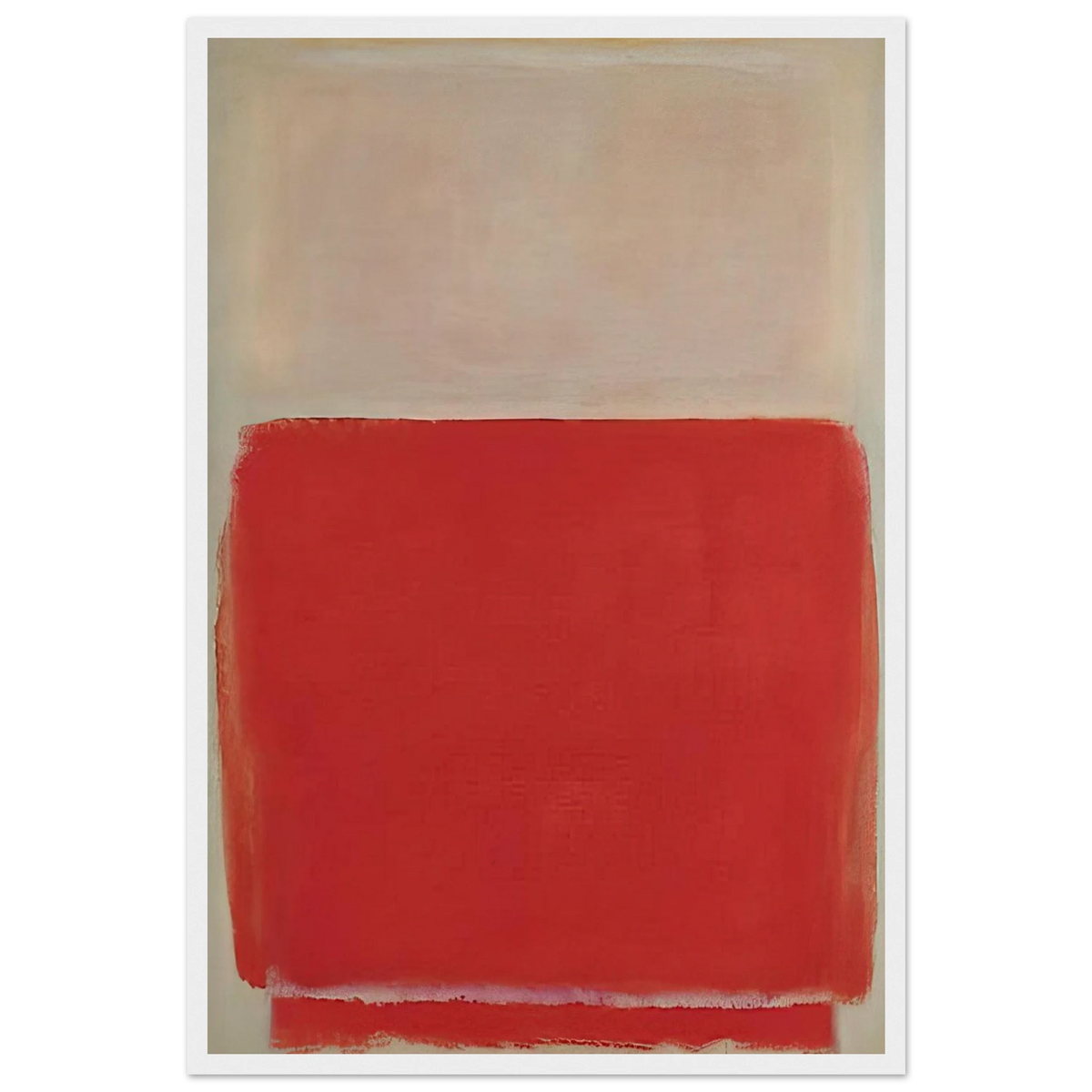 No. 3 - 1953 Framed Poster | Mark Rothko Framed Prints Wall Art | Rothko Prints