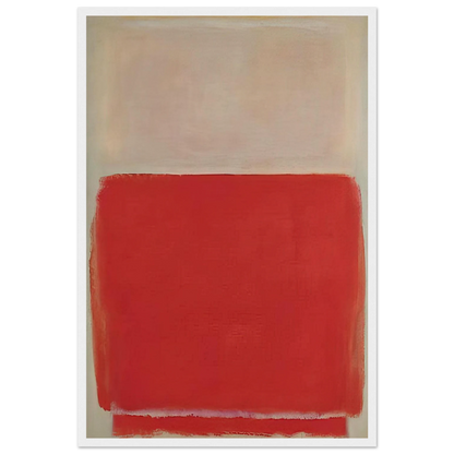 No. 3 - 1953 Framed Poster | Mark Rothko Framed Prints Wall Art | Rothko Prints
