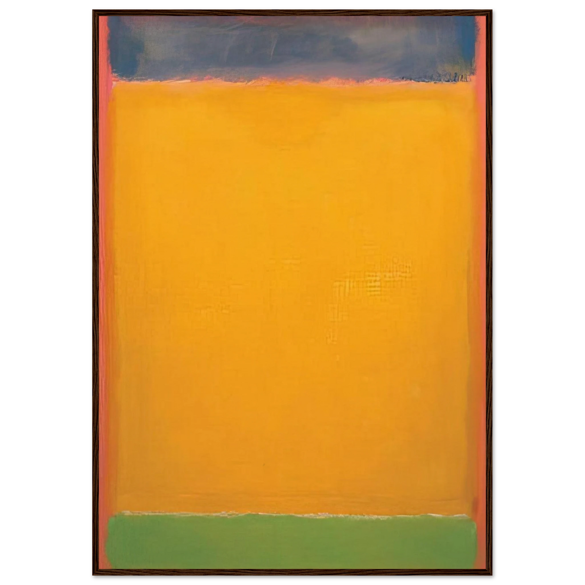 United Blue, Yellow, Green on Red - 1954 Framed Poster | Mark Rothko Framed Prints Wall Art | Rothko Prints