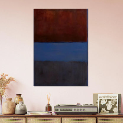 No.61 Rust and Blue - 1953 Canvas | Mark Rothko Canvas | Rothko Prints