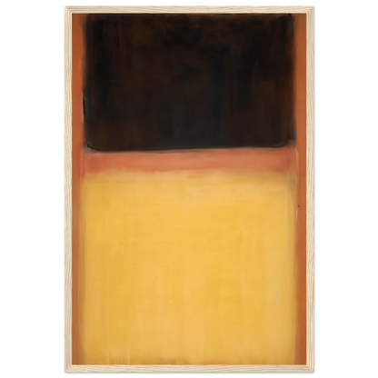 No.9 Dark over Light Earth - 1954 Framed Poster | Mark Rothko Framed Prints Wall Art | Rothko Prints