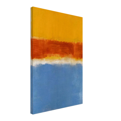 Untitled Yellow, Red and Blue - 1953 Canvas | Mark Rothko Canvas | Rothko Prints